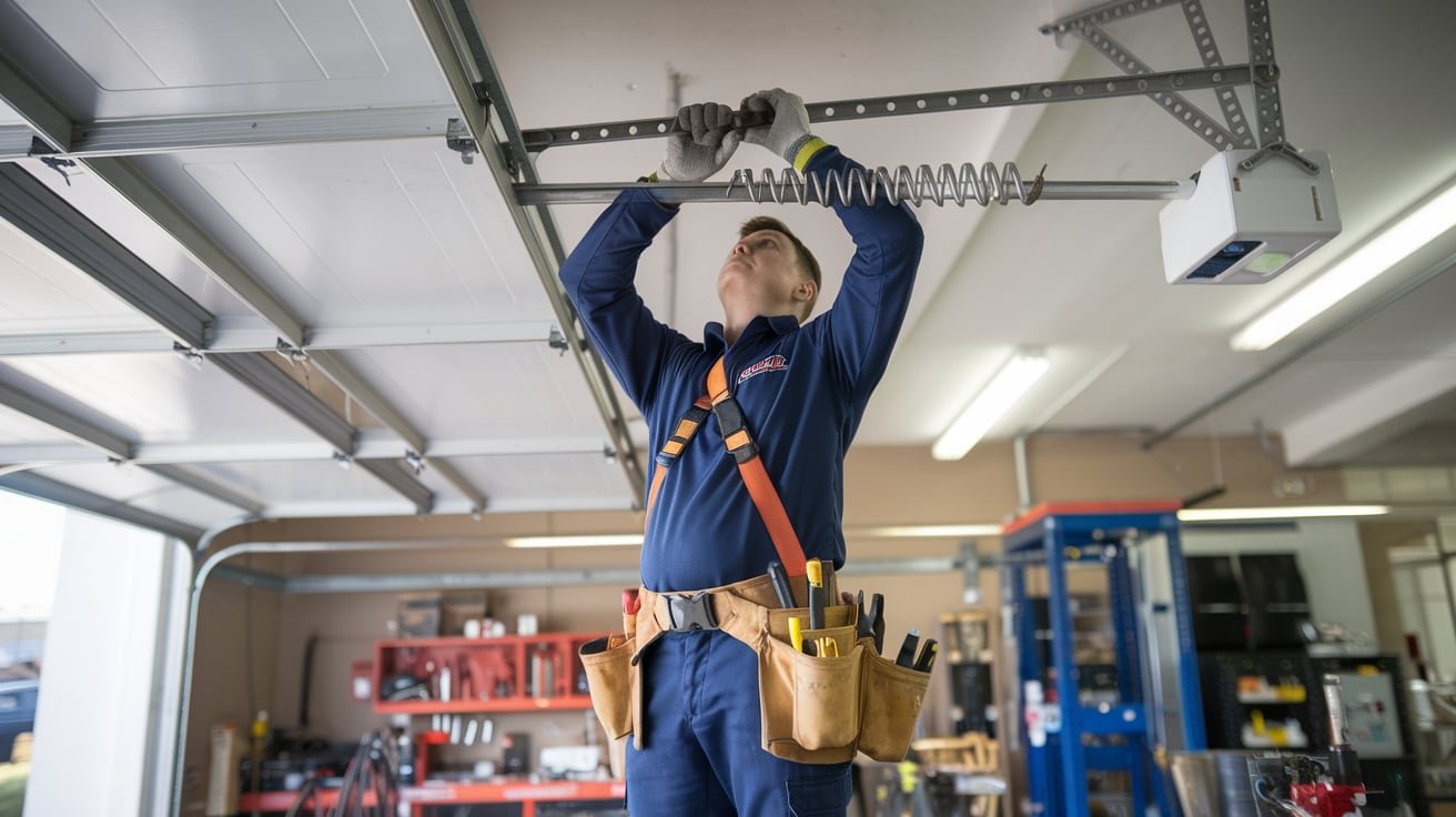 Garage Door Spring Repair in Jacksonville